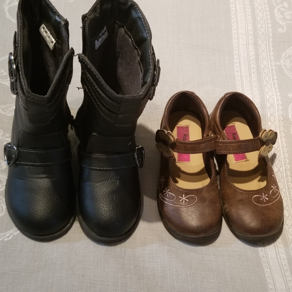 Toddler girl shoes lot
